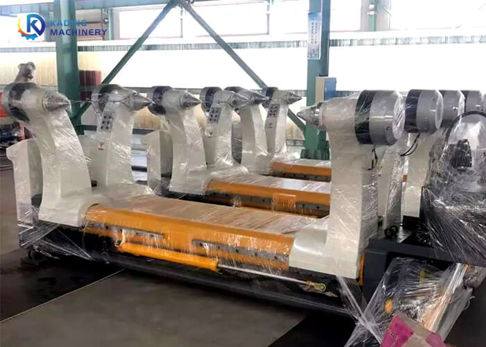 2T / 3T Electric Shaftless Reel Stand Untuk Kertas Bergelombang Dan Kotak Karton