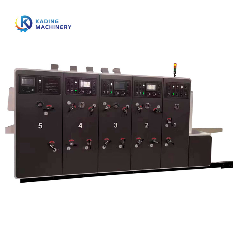 Mesin Pemotong Mati Printer Karton Flexo Definisi Tinggi Untuk Karton Karton Bergelombang