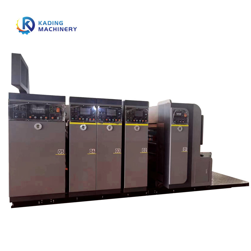 Mesin Pemotong Mati Printer Karton Flexo Definisi Tinggi Untuk Karton Karton Bergelombang