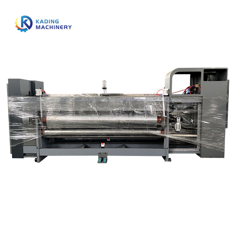 Printer Karton Otomatis 380V 440V Untuk Kotak Karton Bergelombang Dengan Kecepatan Tinggi