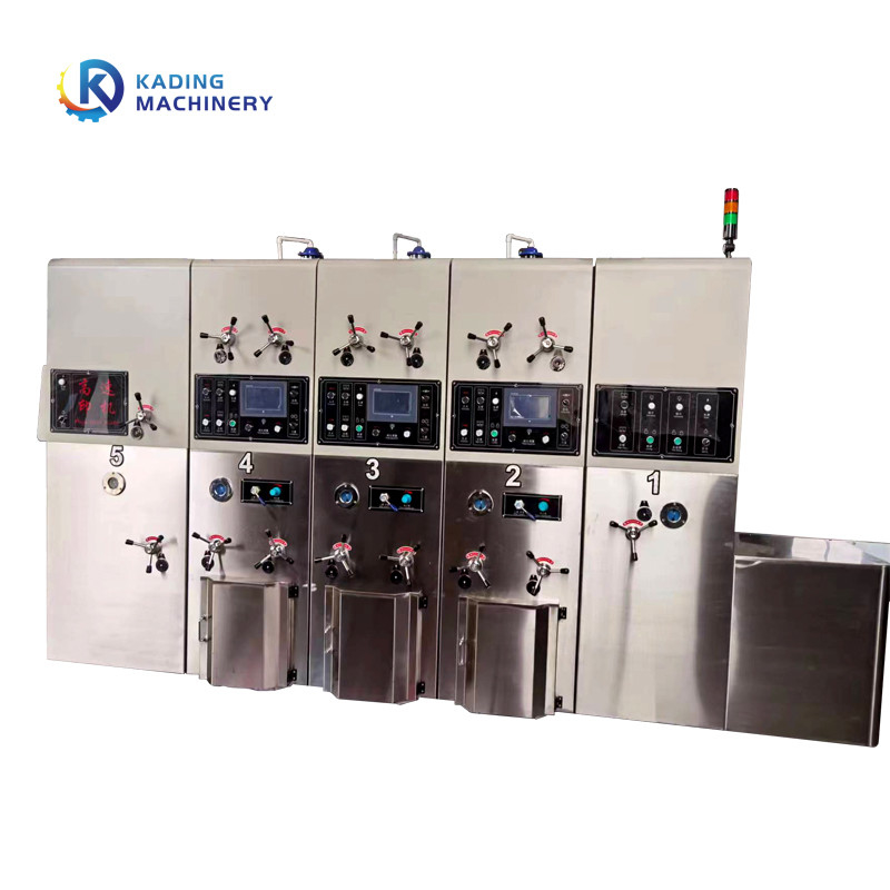 Mesin Cetak Flexo 1-6 Warna Untuk Karton Bergelombang Dengan Struktur Penyesuaian Fase Dan Sistem Pasokan Tinta