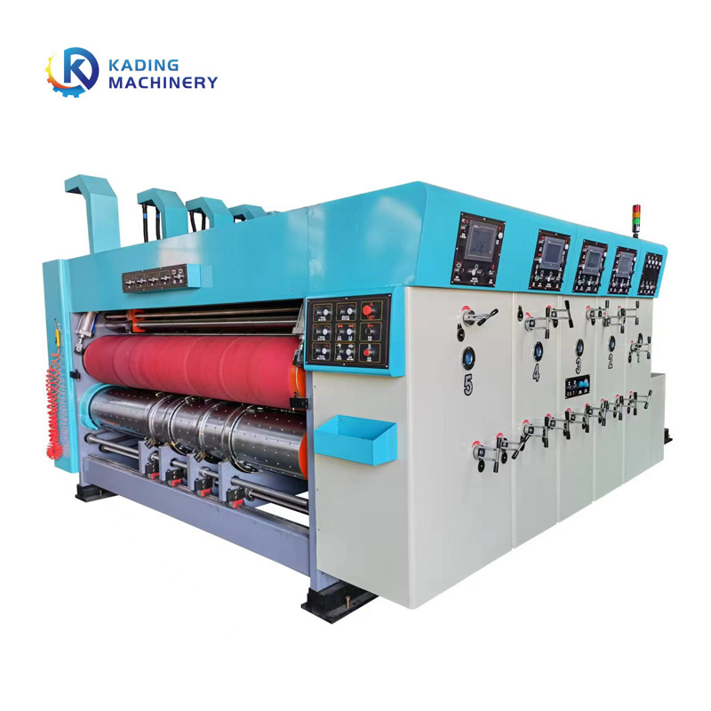 Mesin Cetak Karton Tinta Flexo Printer Otomatis untuk Pembuatan Kotak Bergelombang