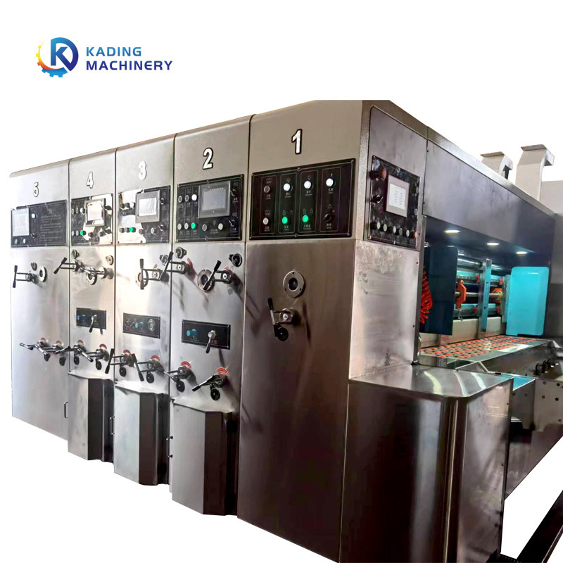 Mesin Cetak Karton Satu Warna Dengan Ketebalan Dinding 50mm Dan Blower Pengisap Vakum