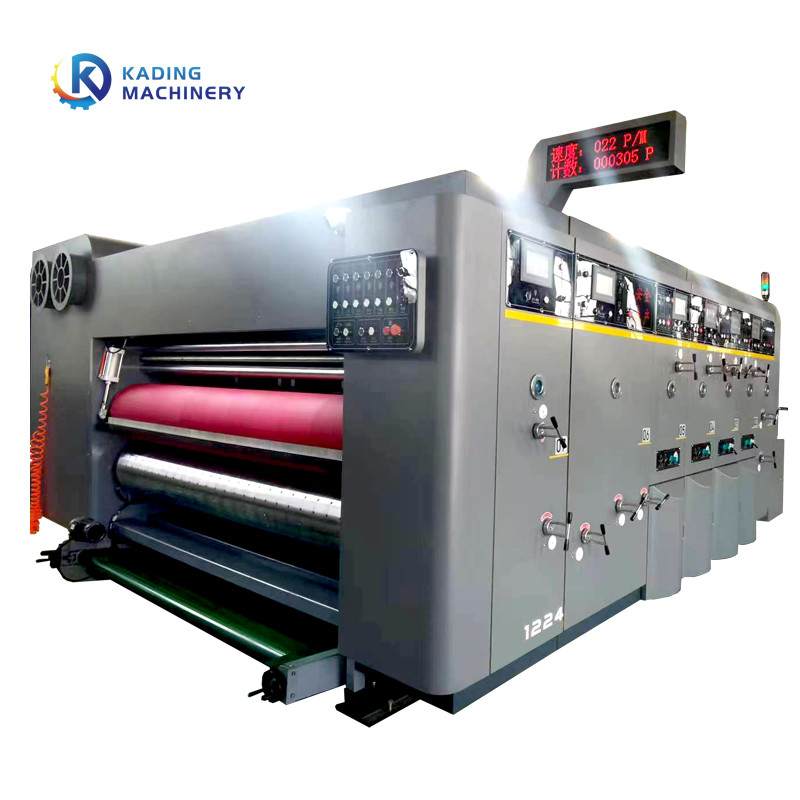 Mesin Cetak Karton Multi Warna Otomatis Penuh Untuk Karton Bergelombang