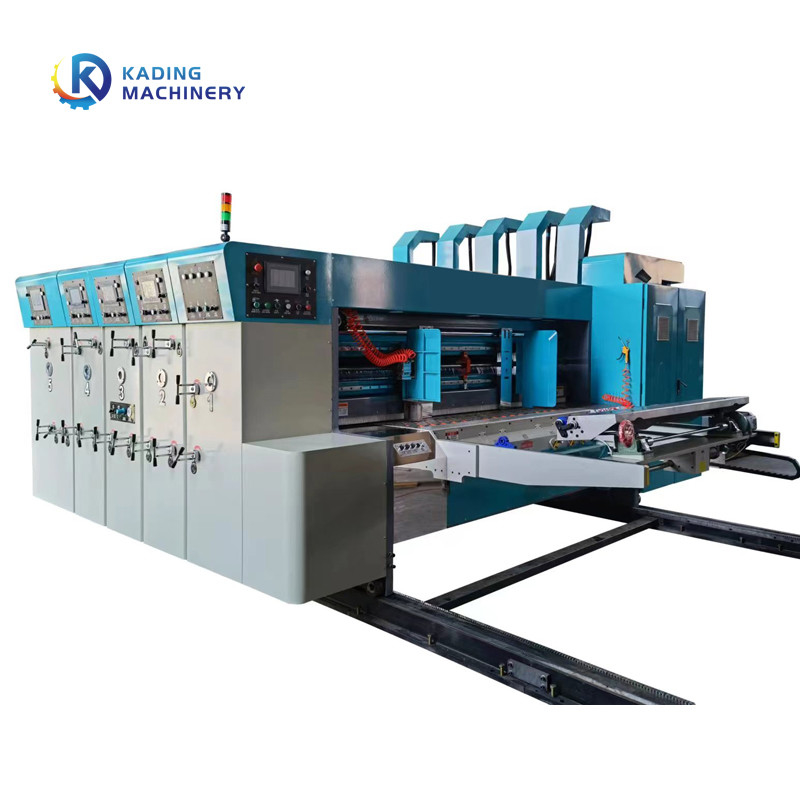 Mesin Cetak Karton Flexo Dengan 1 Sampai 5 Warna / Roller Anilox Pilihan Dan Pilihan