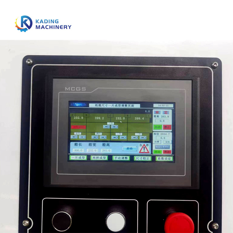 Peralatan Pencetakan Kemasan Otomatis 200 pcs per menit Max Ukuran Kardus 2800 * 1600mm