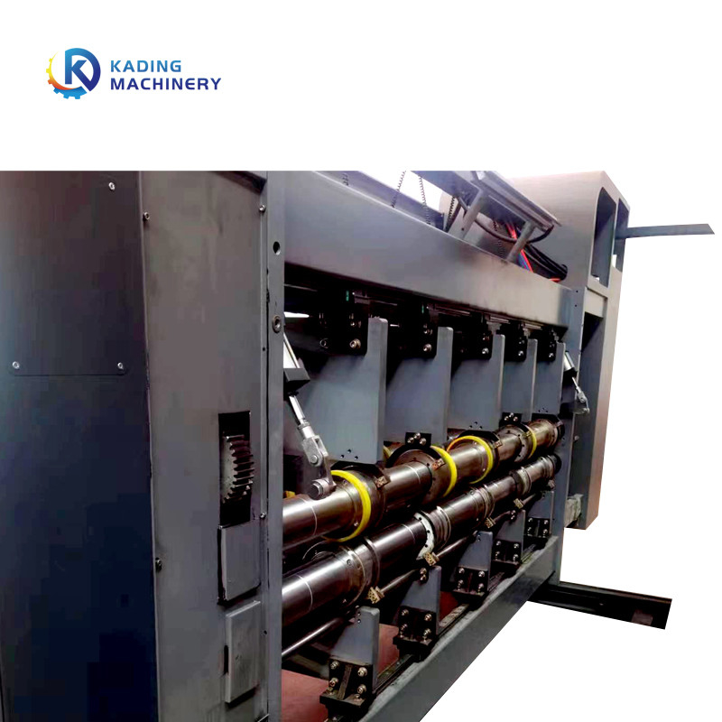 Mesin Cetak Flexo Multi Warna Untuk Karton Bergelombang Dengan Layar Sentuh PLC