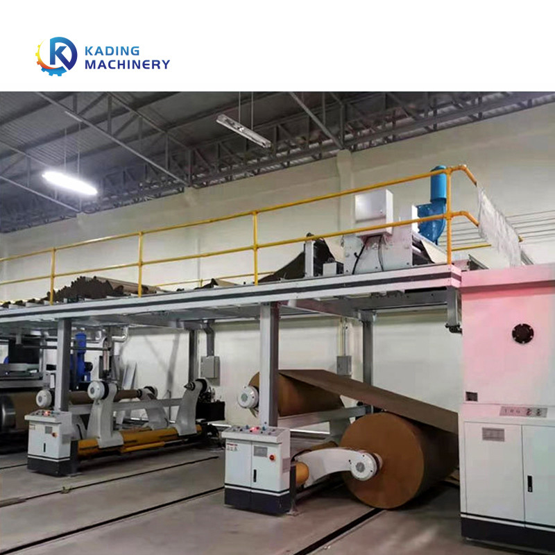 3/5/7 Ply Mesin Pembuat Kotak Karton Lembar Mesin Pembuat Papan Kartu 1200mm