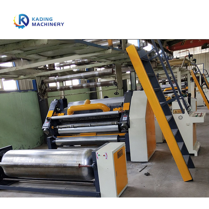 Jalur Produksi Kardus Goresan Kardus Otomatis Dengan Kecepatan 180m/Min