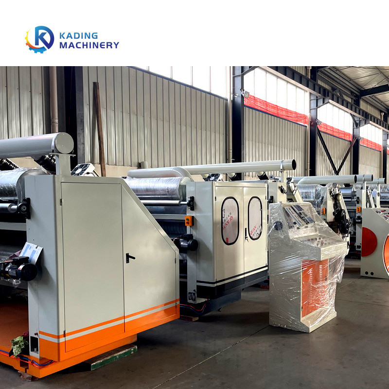 Mesin Bergelombang Satu Facer Pemanas Minyak Untuk Lini Produksi Karton Bergelombang Dengan Kecepatan Tinggi