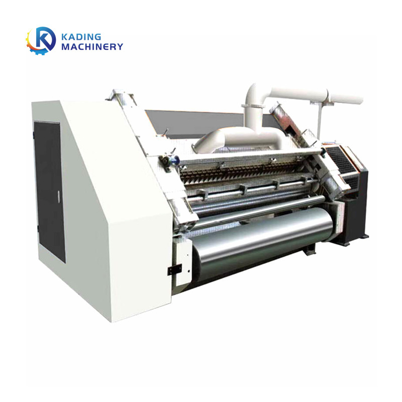 B Flute Corrugated Single Facer 1400 2200mm Pemanas Uap Lebar Kerja