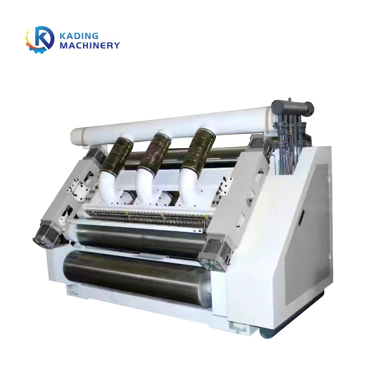 100m/Min Single Facer Corrugation Machine Kecepatan Pemanasan Uap Sepenuhnya Otomatis