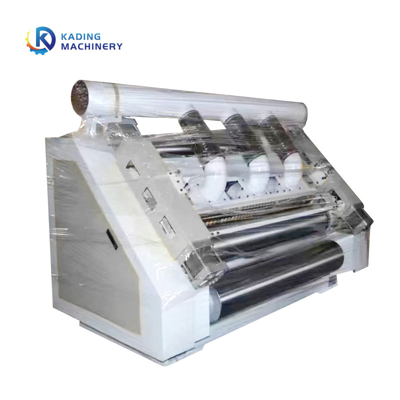Steam Heating Type Single Facer Corrugation Machine Dengan Linkage Pembuatan Karton Untuk Membuat Kertas 5 Lapis