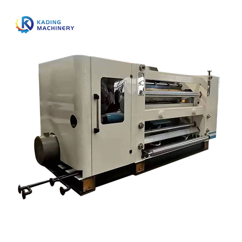 Fingerless Type 2 Ply Paper Corrugating Machine Dengan Universal Joint