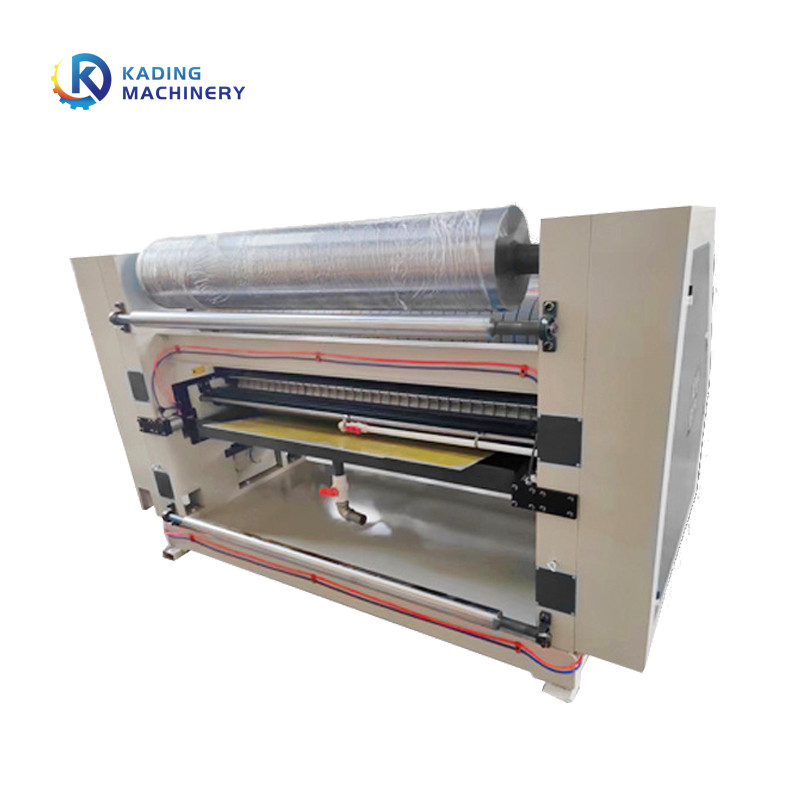 Vacuum Absorb Type Single Facer Mesin Bergelombang Pemanasan Minyak 200m/Min