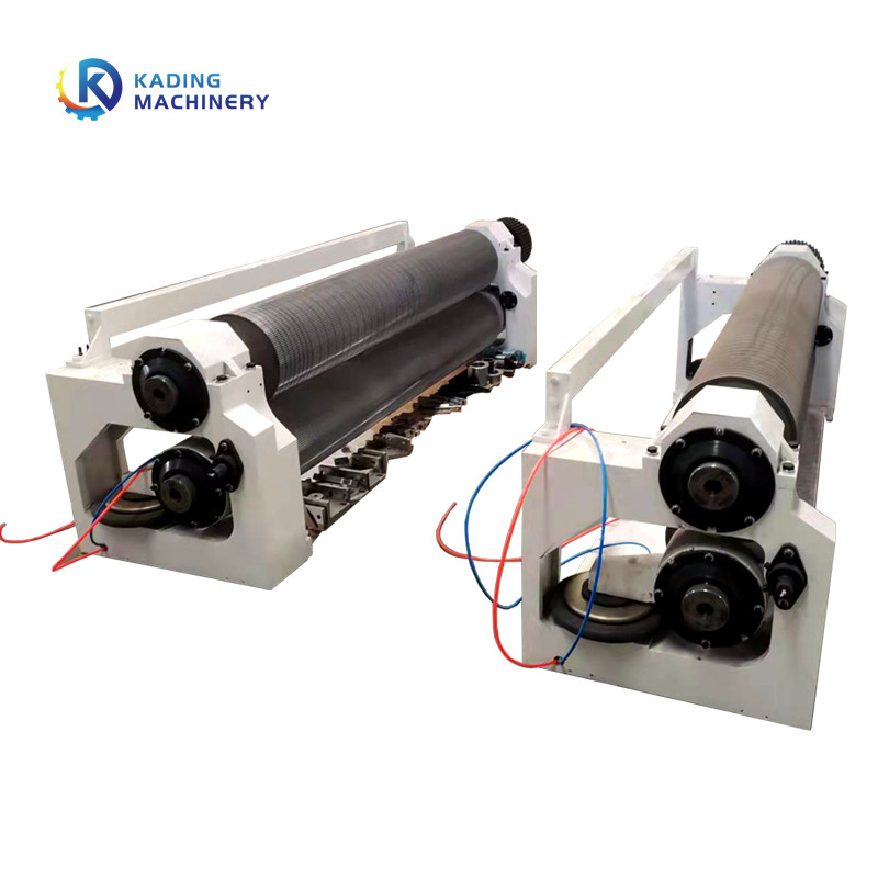 Mesin Corrugated Single Facer Berkecepatan Tinggi Dengan Jenis Kaset Dan Kontrol Kecepatan Variabel