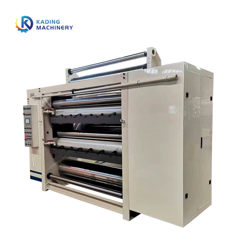 Fingerless Type 2 Ply Paper Corrugating Machine Dengan Universal Joint