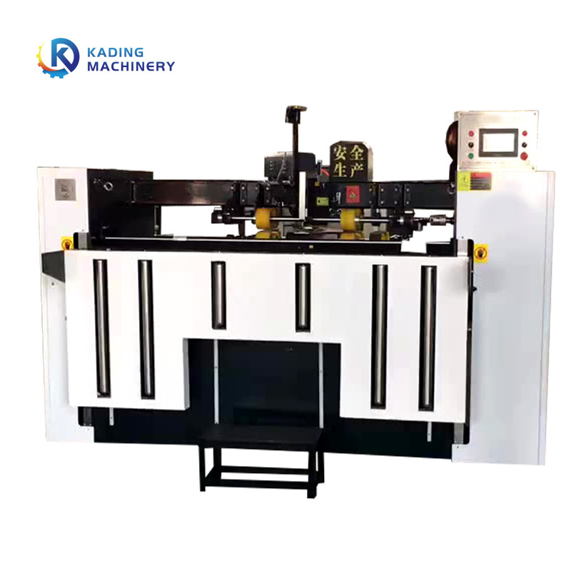 Mesin Jahit Kotak Bergelombang 3500mm Dengan Layar Sentuh PLC Dan Pengumpanan Manual