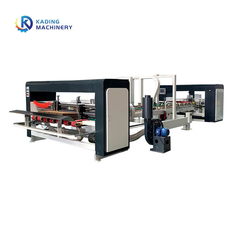 Mesin Stapler Kotak Sepenuhnya Otomatis Untuk Kotak Karton Ukuran 2000mm Dengan 800 kuku / Min