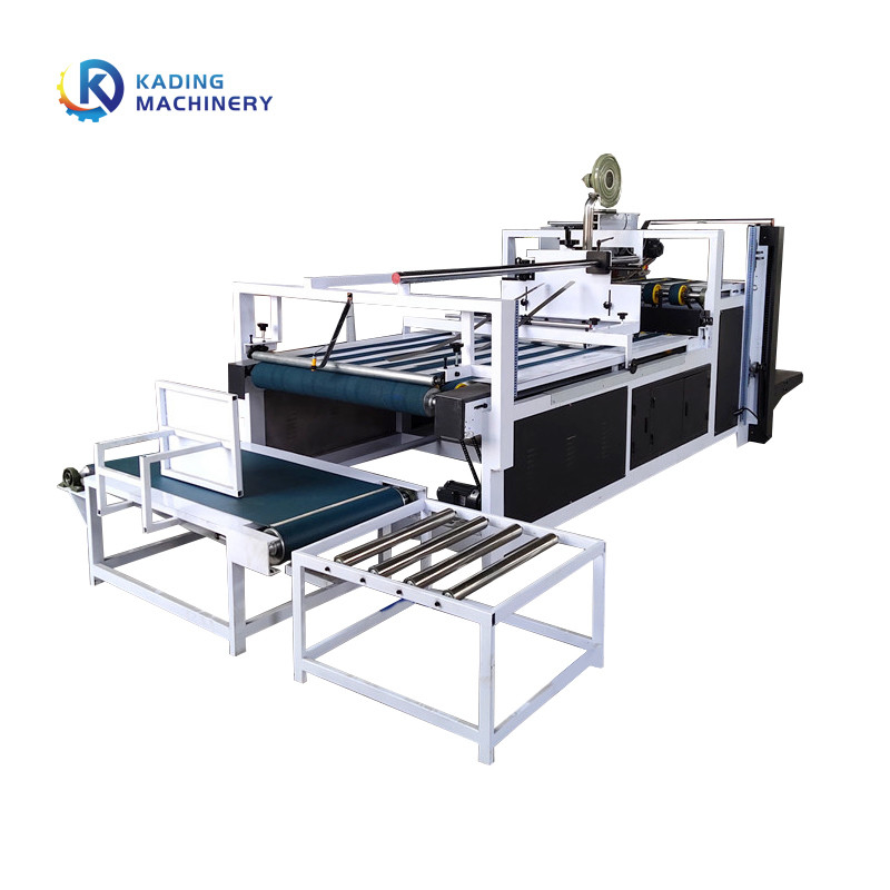 Mesin Gluer Folder Satu Bagian Dengan Kecepatan Kerja 40pcs / Min Untuk Kotak Karton 2800mm