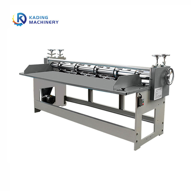 250m/Min Mesin Slitter Scorer Pisau Tipis Untuk Membuat Karton