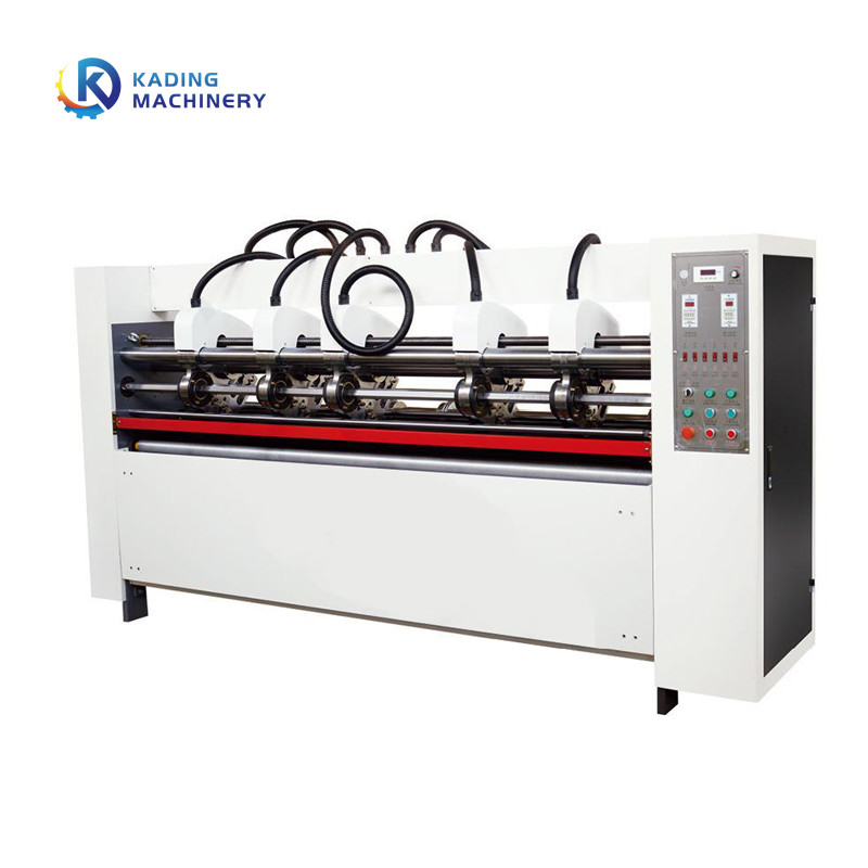 Mesin Pencetak Slitter Pisau Tipis 8 Shrafts Penyesuaian Manual 70 m/Min