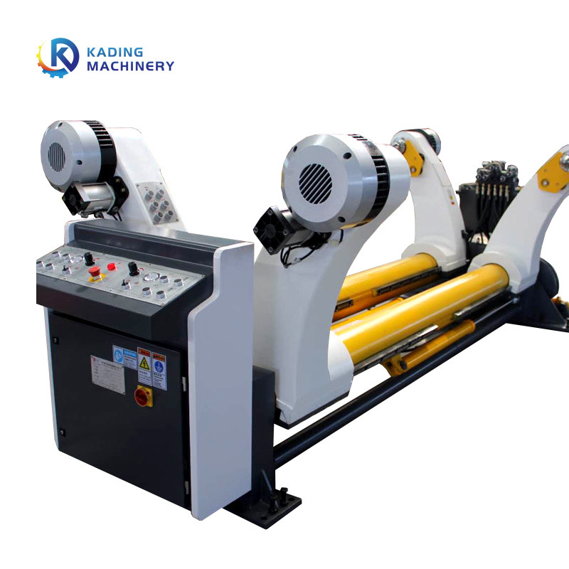 600-1800mm Mill Roll Stand Tipe Hidrolik Untuk Mendukung Dan Memasok Kertas Gulungan