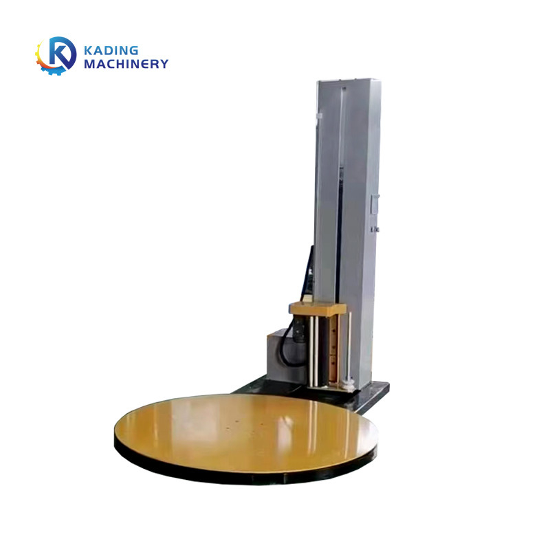Mesin Pembungkus Pallet Semi Otomatis Dengan Tinggi 2500mm Untuk Kertas Karton Bergelombang