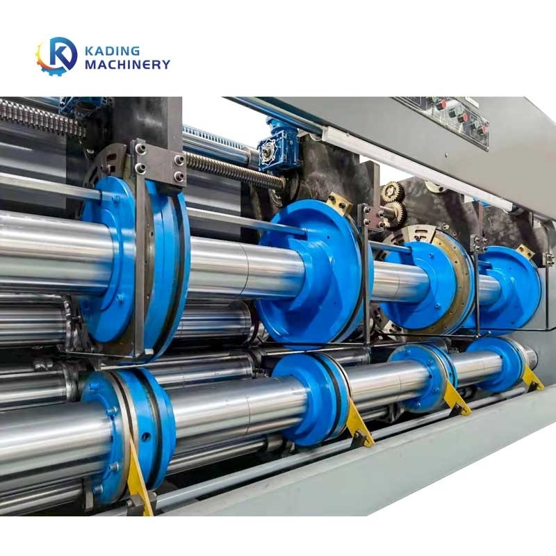 Mesin Cetak Kotak Bergelombang Flexo Tinta Berbasis Air Dengan Kontrol PLC