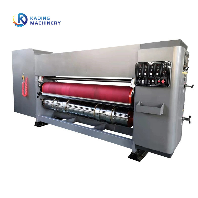 Mesin Cetak Kotak Bergelombang Flexo Tinta Berbasis Air Dengan Kontrol PLC