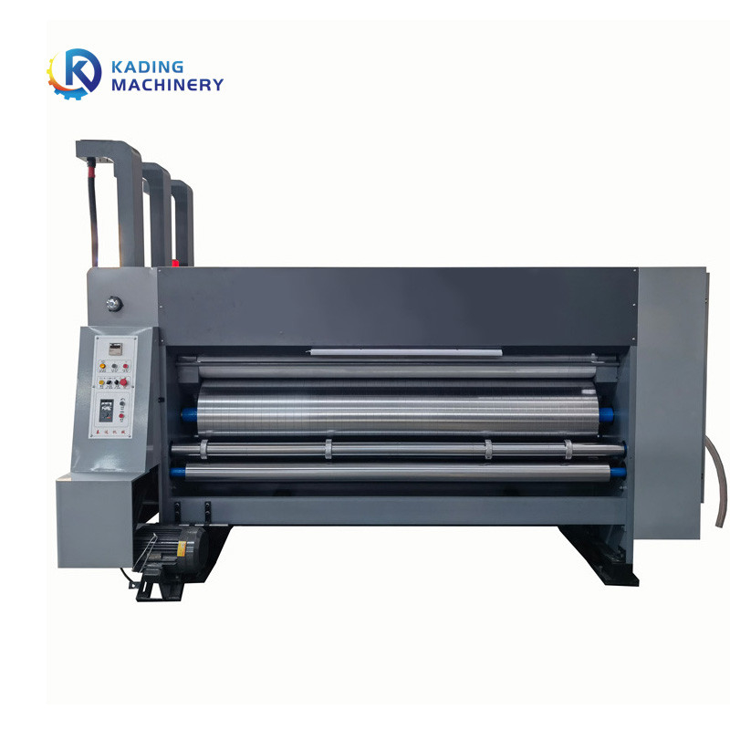 Mesin Cetak Kotak Bergelombang Flexo Tinta Berbasis Air Dengan Kontrol PLC