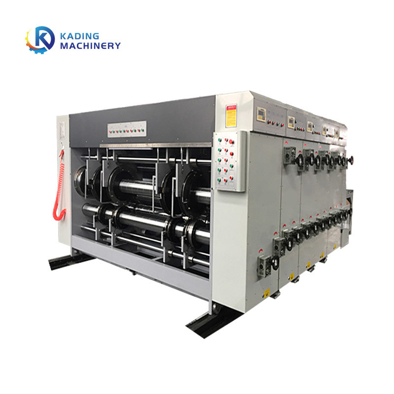 Mesin Printer Karton Multi Warna Dengan Rotary Die Cutting