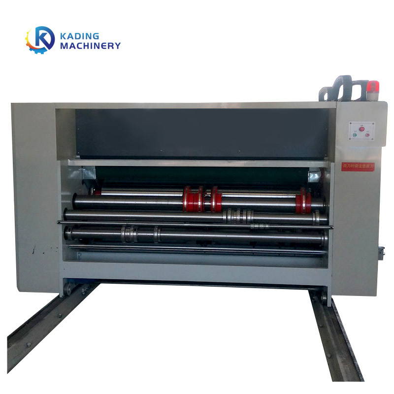 Front Edge Feeding Cardboard Printer Rotary Die Cutting Unit 300pcs/Min Kecepatan