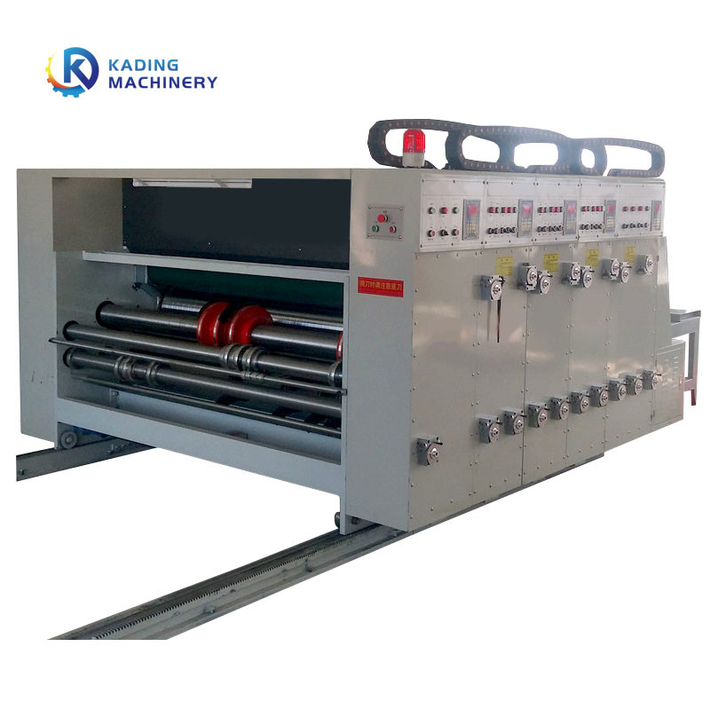 Chain Feeder 6 Warna Karton Printer Untuk Karton Bergelombang Dan Kotak Karton