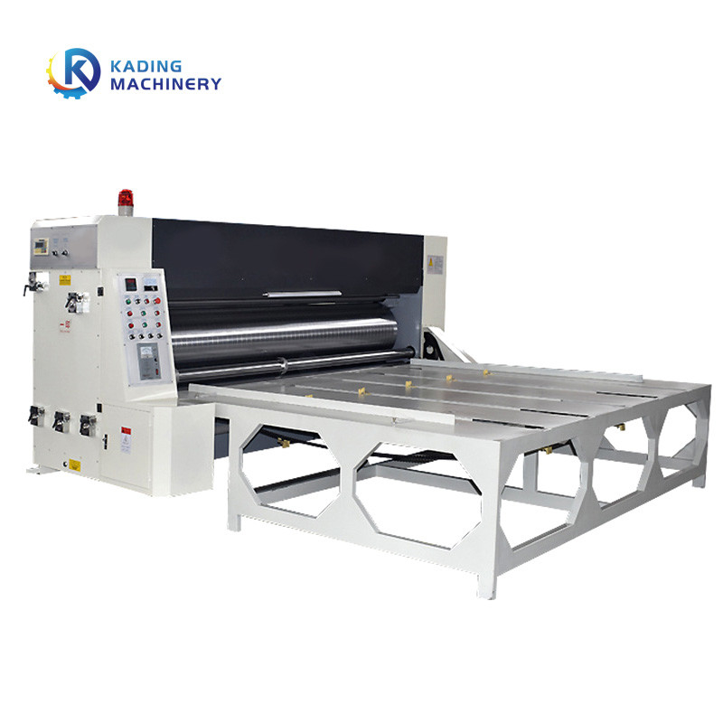 Mesin Cetak Karton Semi Otomatis 2,4m Untuk Pencetakan Flexographic Karton Bergelombang