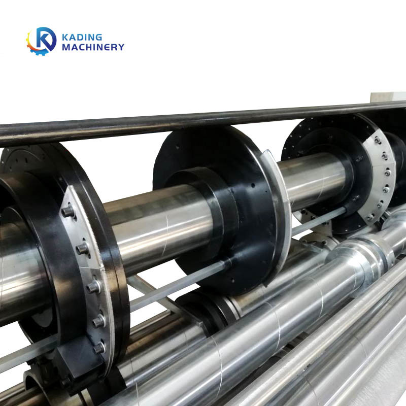 Mesin Cetak Karton Semi Otomatis 2,4m Untuk Pencetakan Flexographic Karton Bergelombang