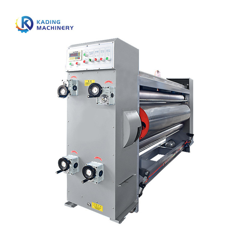 Front Edge Feeding Cardboard Printer Rotary Die Cutting Unit 300pcs/Min Kecepatan