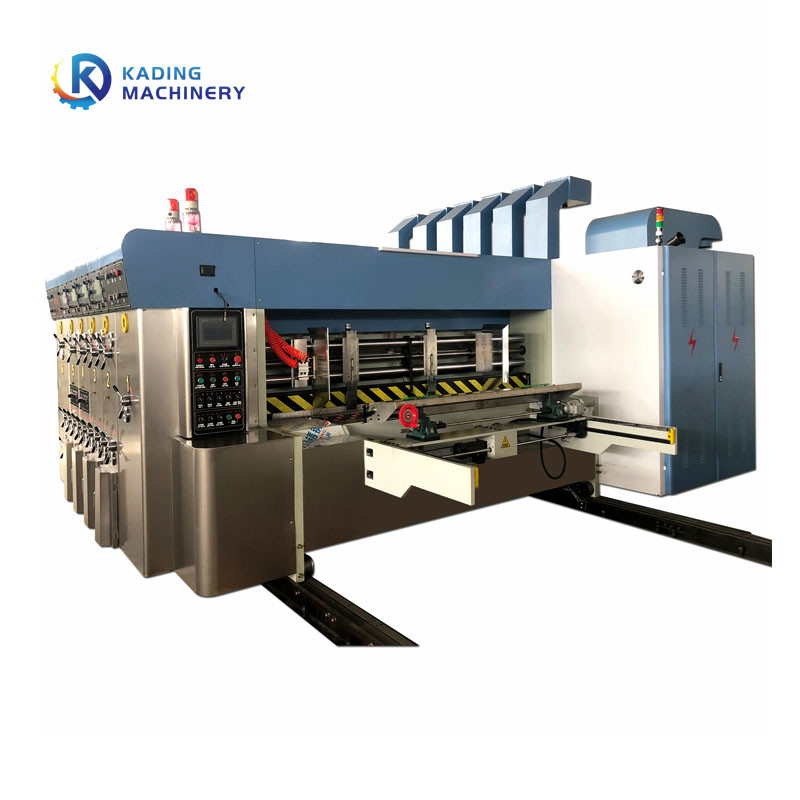 Mesin Pencetakan Karton Flekso Definisi Tinggi Printer Multi Warna