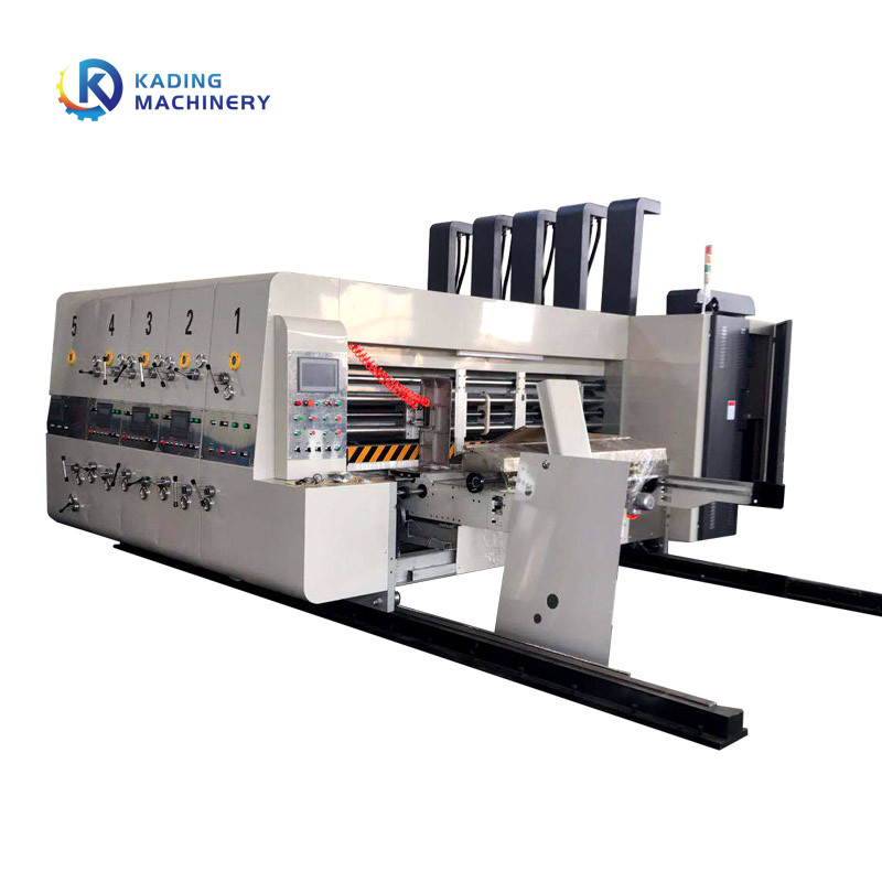 Mesin Printer Karton Multi Warna Dengan Rotary Die Cutting
