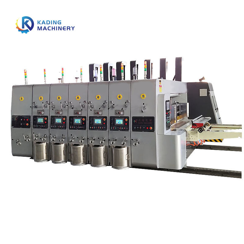 Keunggulan Slotter Flexo Corrugated Box Printing Machine Untuk 7Lay Carton Box
