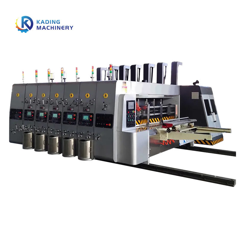 Keunggulan Slotter Flexo Corrugated Box Printing Machine Untuk 7Lay Carton Box