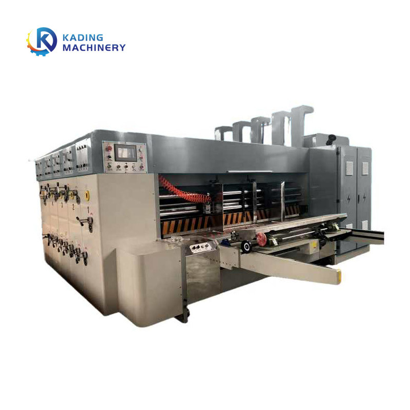 Pizza 2.4m kotak kecil mesin cetak Die Cutter Slotter pisau multi warna
