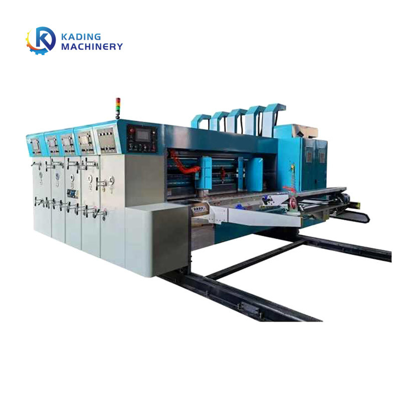 Pizza 2.4m kotak kecil mesin cetak Die Cutter Slotter pisau multi warna
