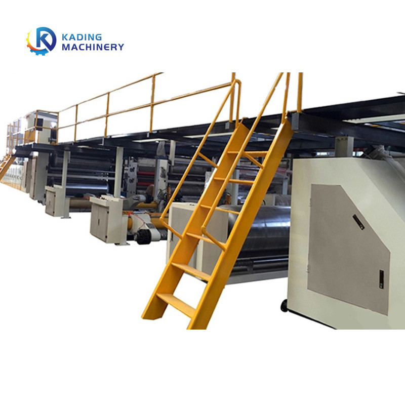 3 / 5 / 7 Garis Produksi Ply Corrugated Board Untuk Karton Dan Kemasan Karton