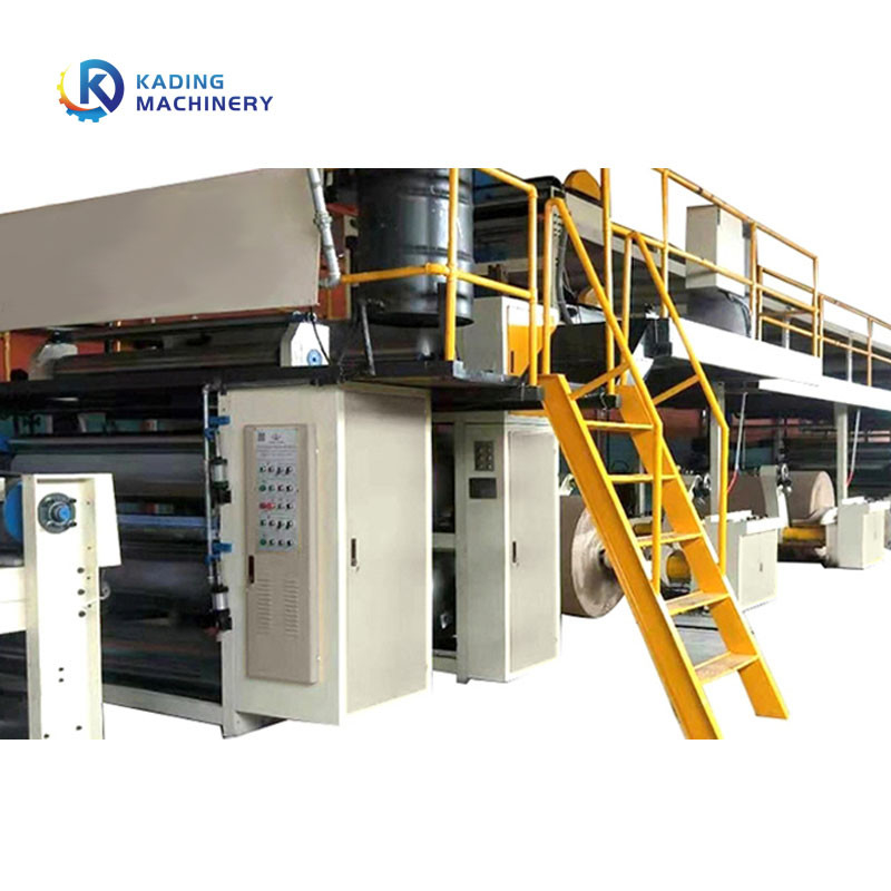 Garis Corrugasi Otomatis Dengan Stand Roll Mill Hydraulic Dan Perubahan Cepat Single Facer
