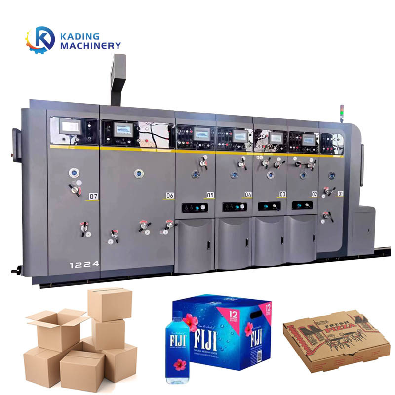 Lead Edge Cardboard Printer Machine Kontrol Cerdas Untuk Membuat Karton Bergelombang
