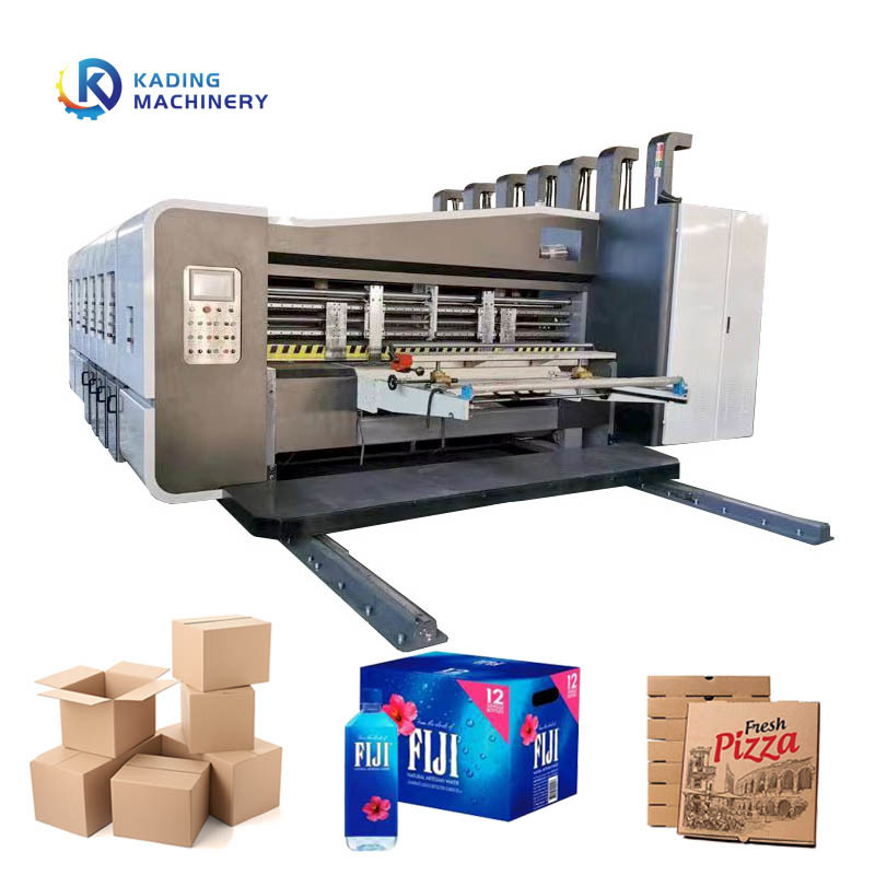 Die Cutter Slotter Flexo Corrugated Box Printing Machine 5 warna 440V