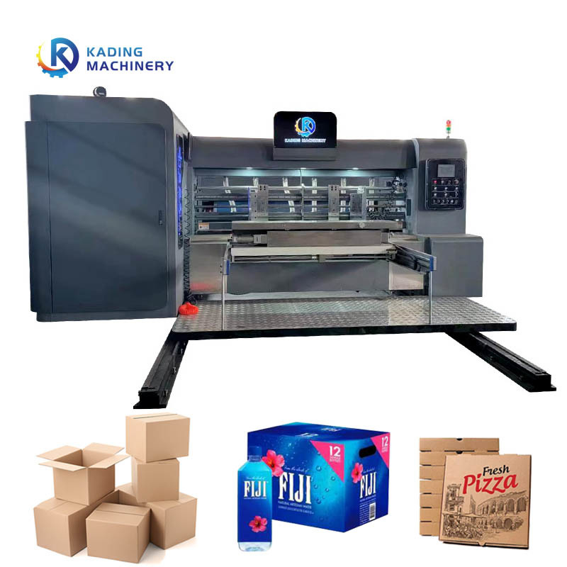 Lead Edge Cardboard Printer Machine Kontrol Cerdas Untuk Membuat Karton Bergelombang
