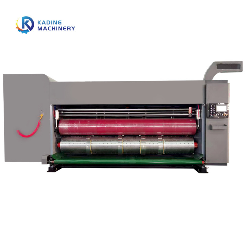 5 Warna Flexo Printing Mesin Pencetakan Kotak Bergelombang Untuk Kotak Karton