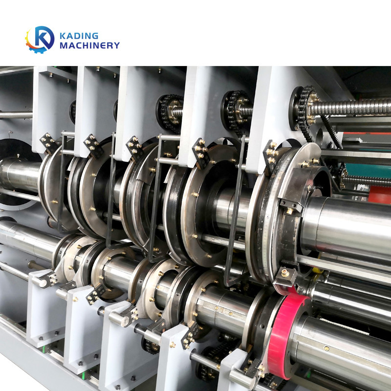 5 Warna Flexo Printing Mesin Pencetakan Kotak Bergelombang Untuk Kotak Karton